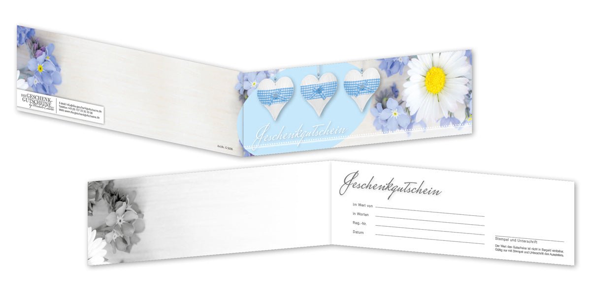G5006 Geschenkgutschein inkl. Kuvert