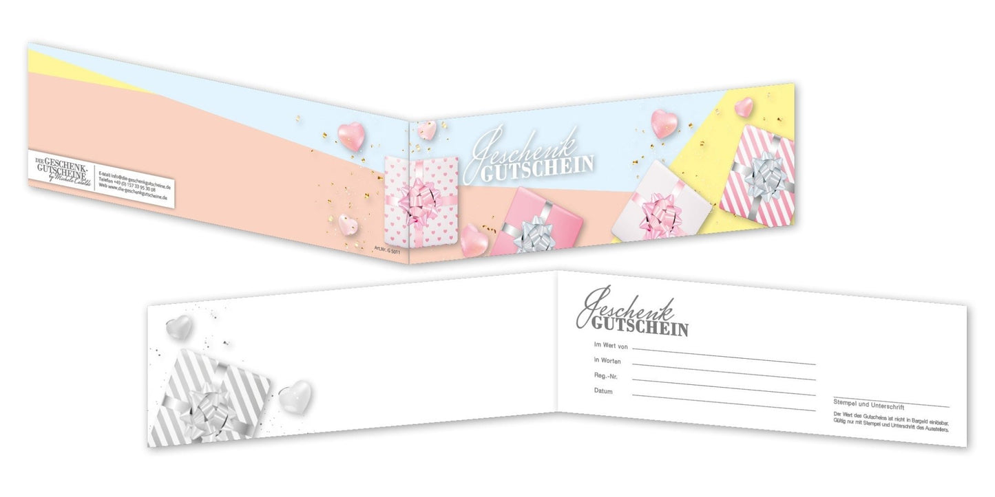 G5011 Geschenkgutschein inkl. Kuvert